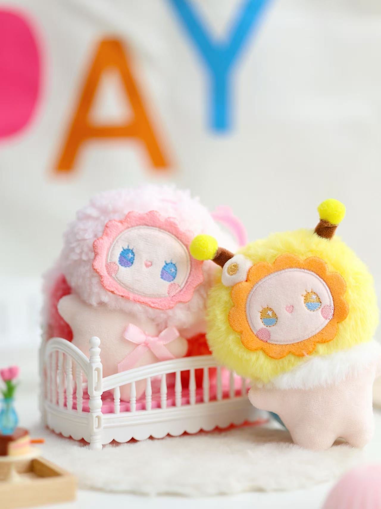 Emma Fuzzy Family Squishy Plush Series Blind Box （perorder）