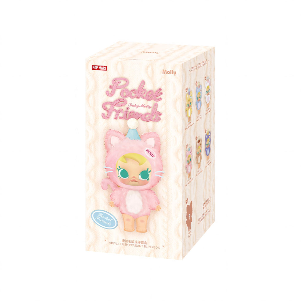 Baby Molly Pocket Friend Series Vinyl Plush Pendant（First In-Store Stock Available – Ships Within 24 Hours）