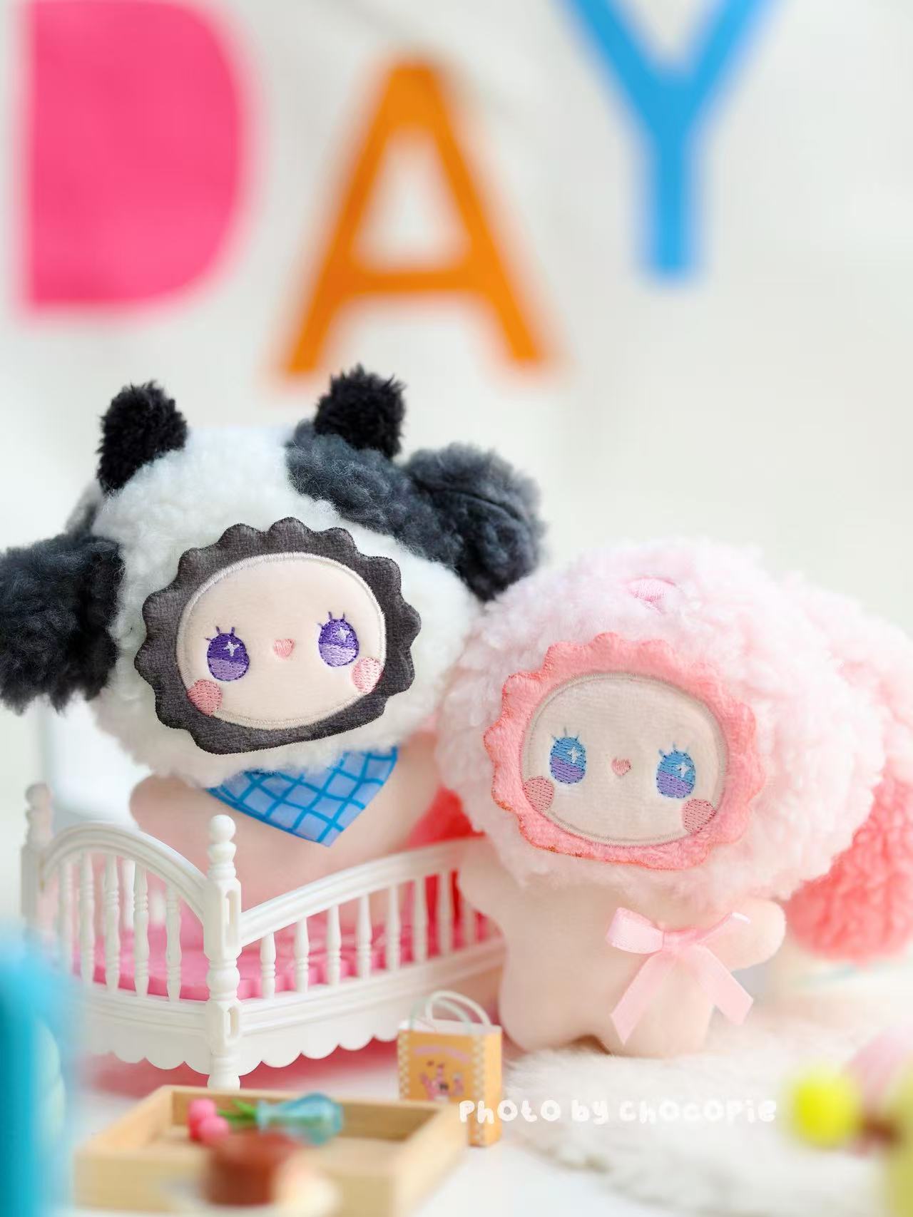 Emma Fuzzy Family Squishy Plush Series Blind Box （perorder）