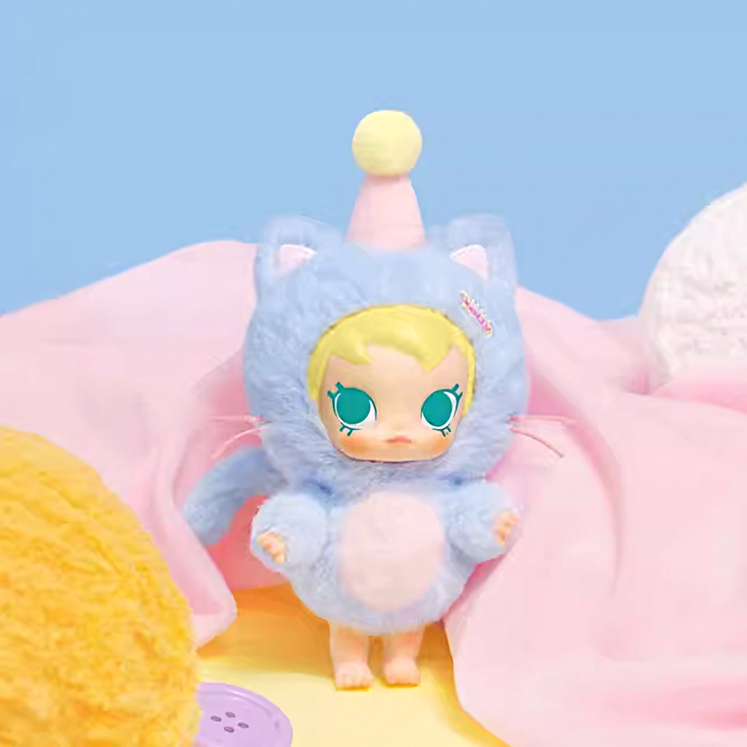 Baby Molly Pocket Friend Series Vinyl Plush Pendant（First In-Store Stock Available – Ships Within 24 Hours）