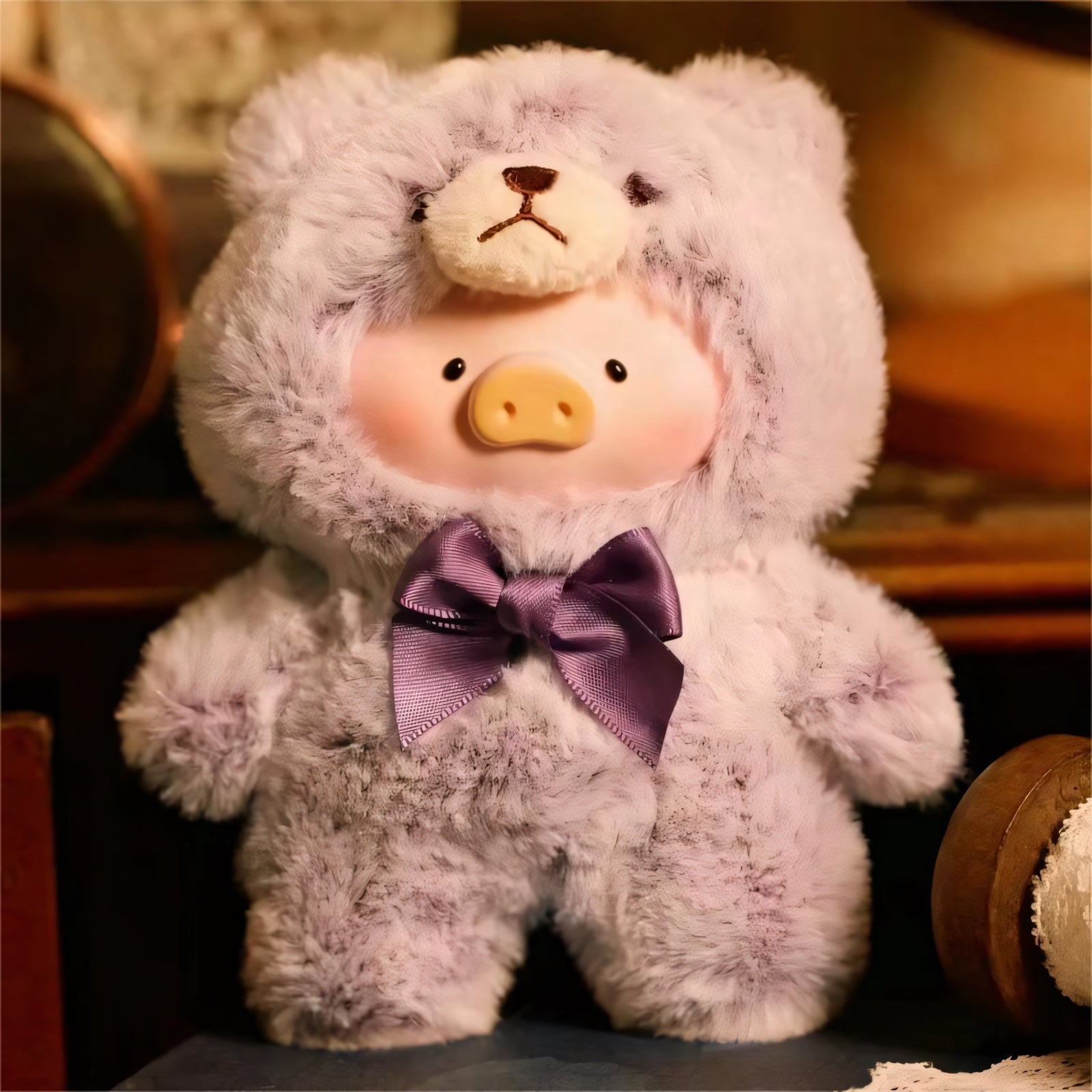 Lulu The Piggy Vintage Teddy Shop Series Plush Blind Box