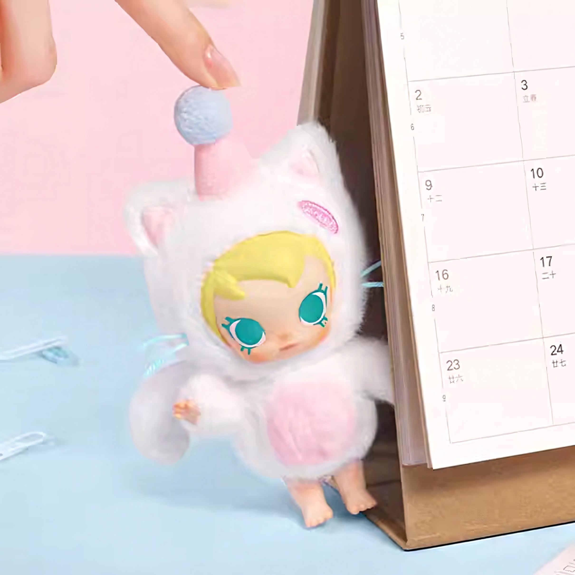 Baby Molly Pocket Friend Series Vinyl Plush Pendant（First In-Store Stock Available – Ships Within 24 Hours）