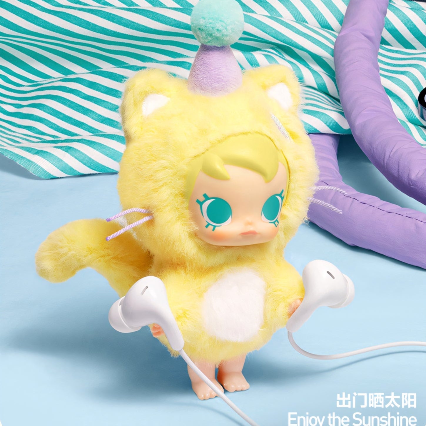 Baby Molly Pocket Friend Series Vinyl Plush Pendant（First In-Store Stock Available – Ships Within 24 Hours）