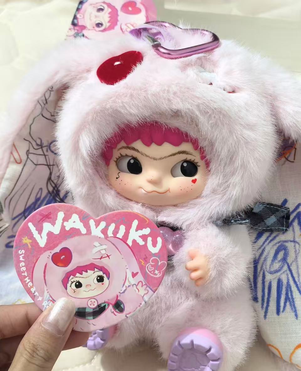 WAKUKU Sweethart Bunny Plush Doll